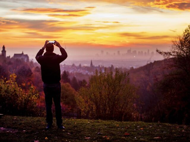 Nemecko, fotograf, fotenie, turista, cestovanie, Frankfurt, mesto, fotografia,
