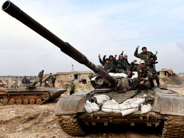 Sýria Aleppo nepokoje boje armáda Rusko podpora