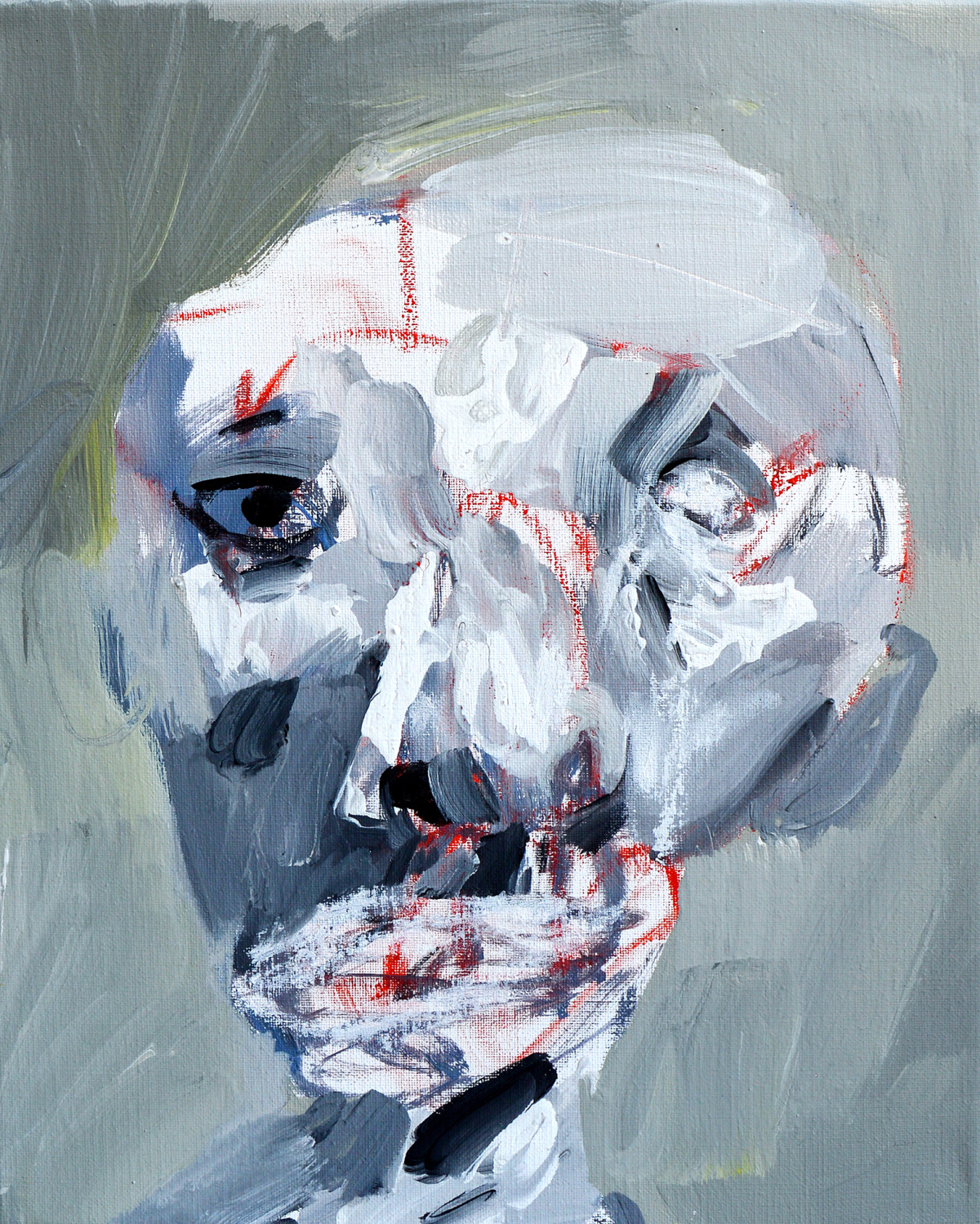 Portrait of death XXVII 40x50 2020
