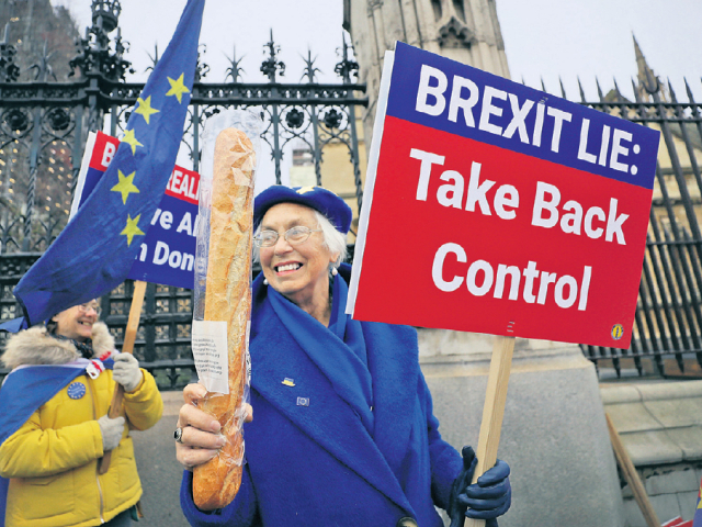 brexit, Londýn