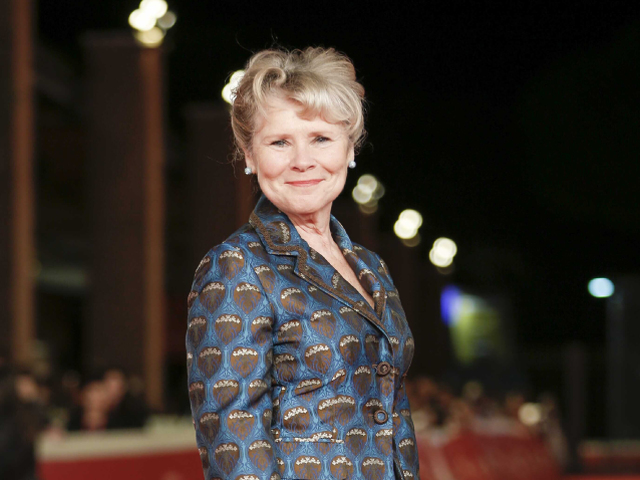 Herečka Imelda Staunton na archívnom zábere z októbra 2019.