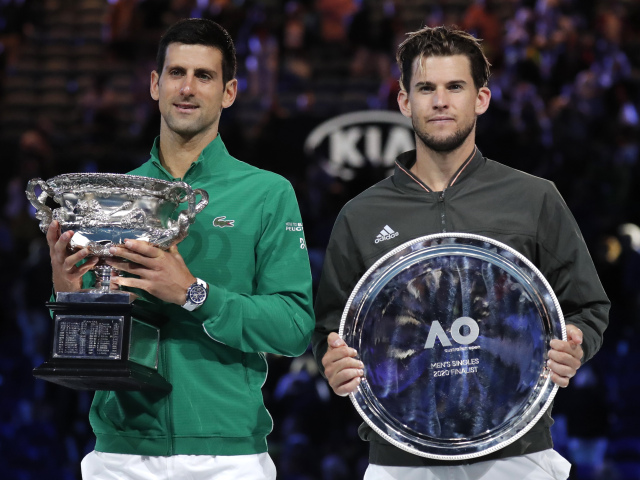 Novak Djokovič, Dominic Thiem