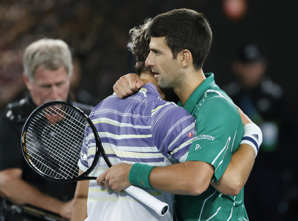 Novak Djokovič, Dominic Thiem