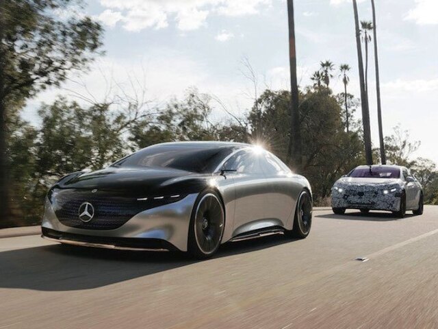 Mercedes-Benz EQS - prototyp 2020