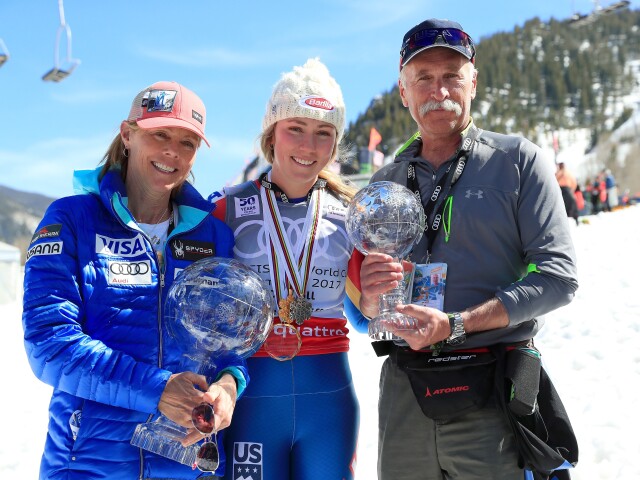 Mikaela Shiffrinová, Eileen Shiffrinová, Jeff Shiffrin