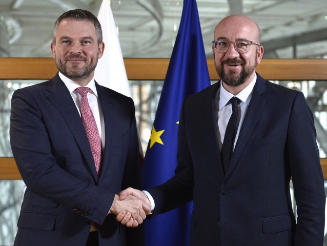 Peter Pellegrini / Charles Michel /