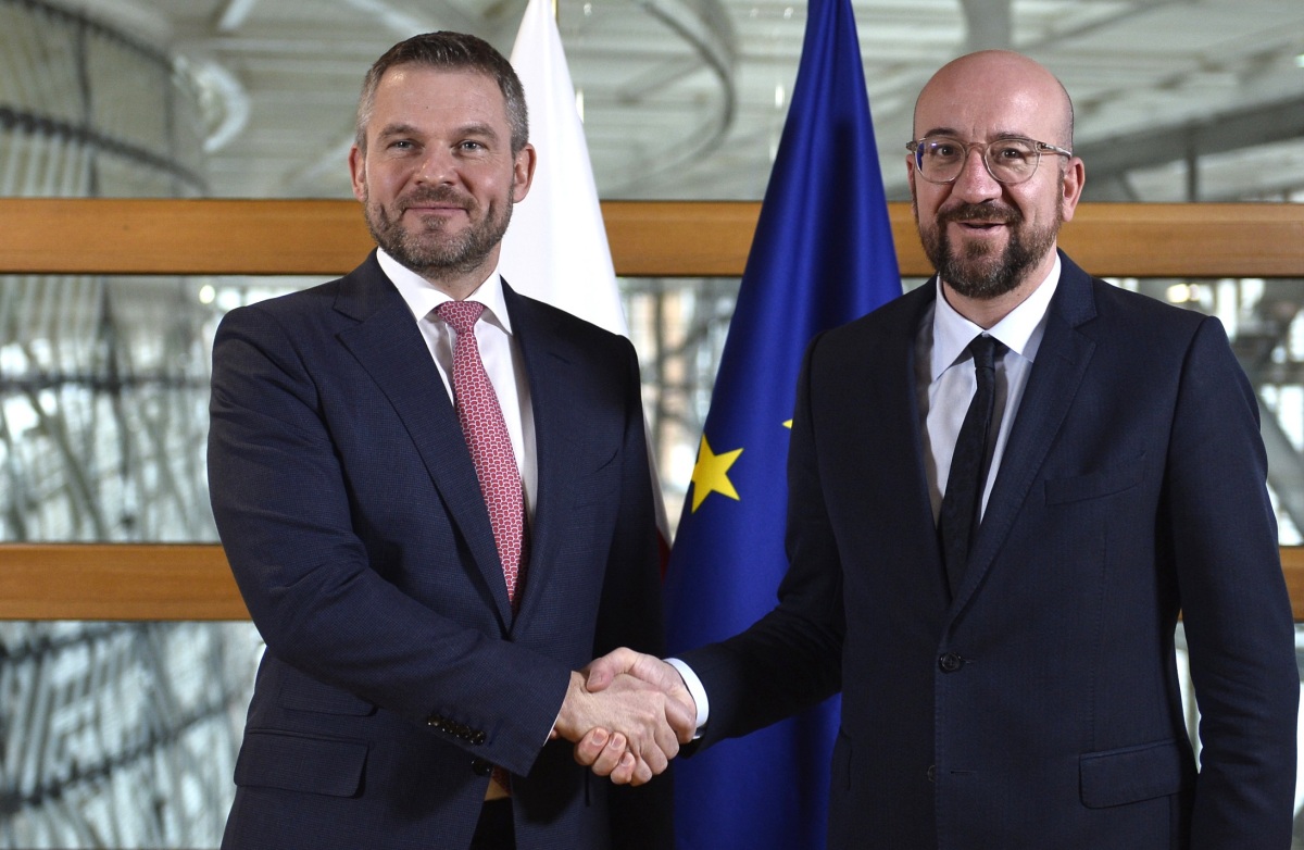 Peter Pellegrini / Charles Michel /
