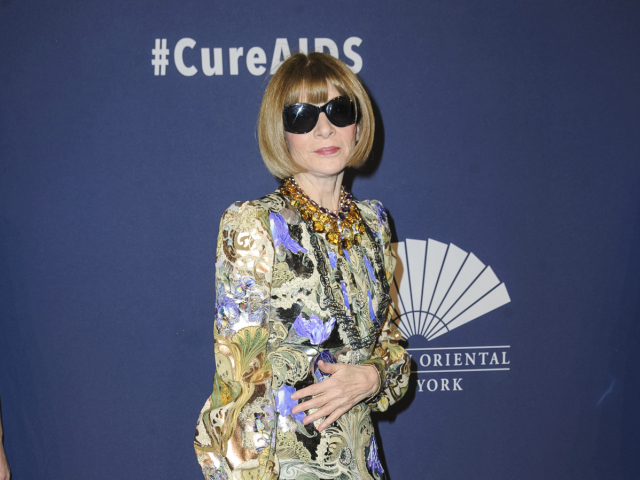 Šéfredaktorka magazínu Anna Wintour.