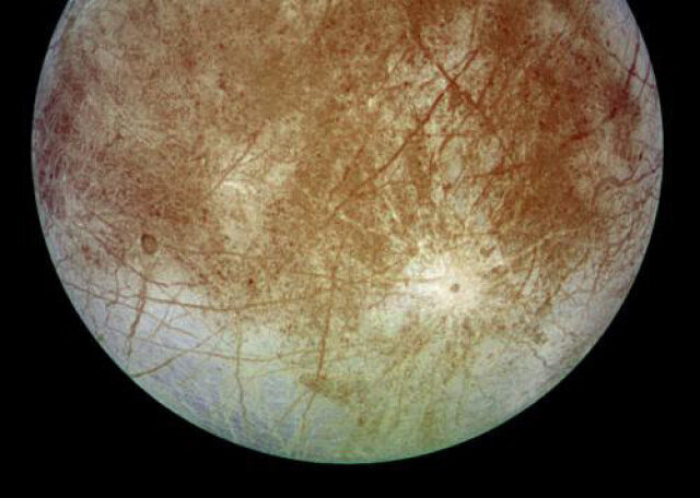 Jupiter s moon Europa pillars