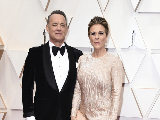 Tom Hanks a jeho manželka Rita Wilson.