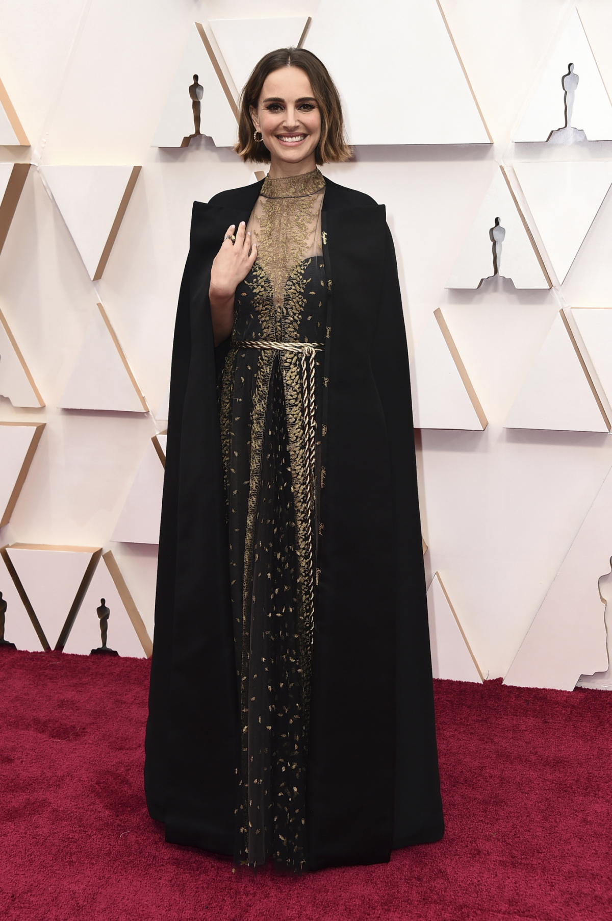 Herečka Natalie Portman v kreácii Christian Dior Haute Couture.