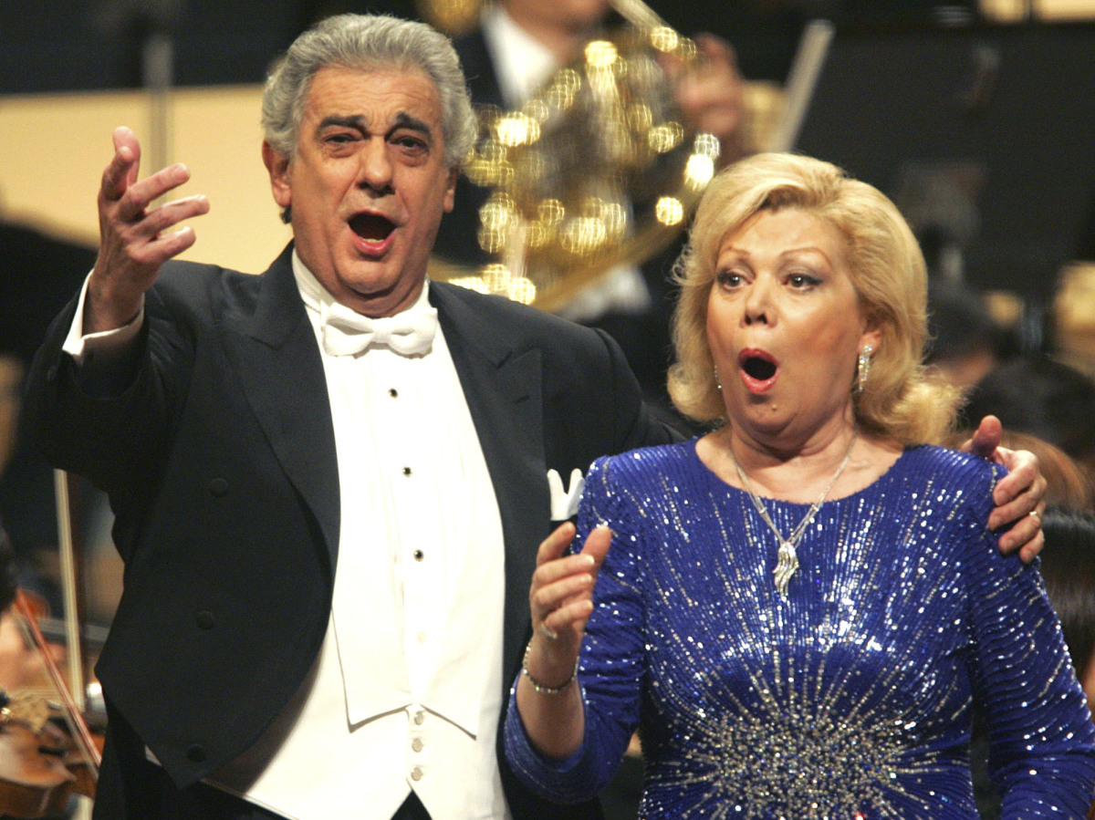 Mirella Freni a Plácido Domingo