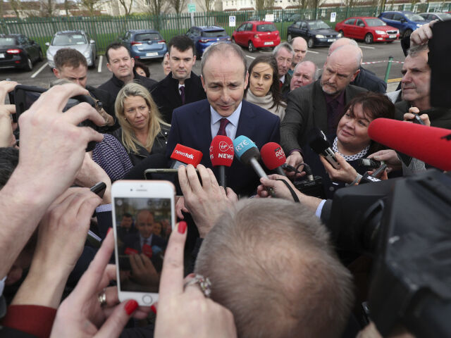Fianna Fail Micheal Martin írsko
