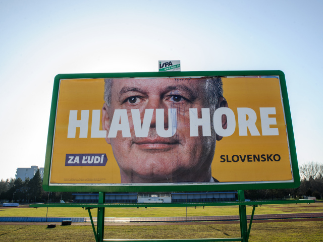 Bilbord / Za ľudí / Andrej Kiska /