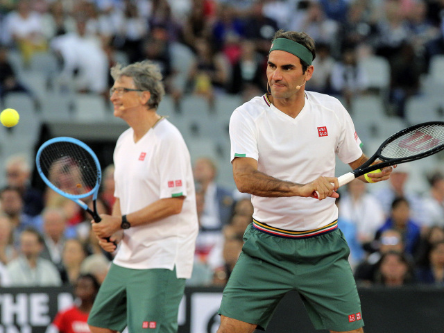 Bill Gates, Roger Federer