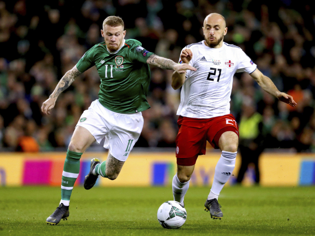 Írsko futbal McClean