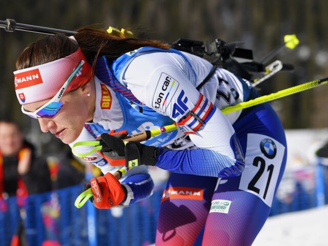 Taliansko SR Anterselva biatlon MS Fialková