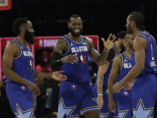 LeBron James, zápas hviezd NBA