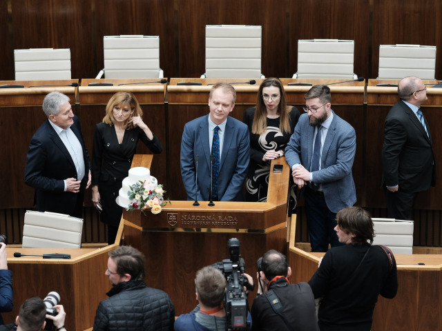 parlament zasadanie NRSR beblavý poliačik ps spolu