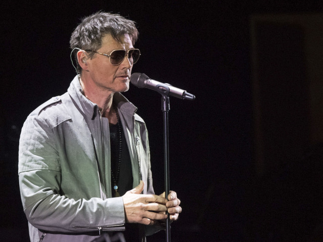 Spevák skupiny a-ha, Morten Harket na zábere z roku 2018.