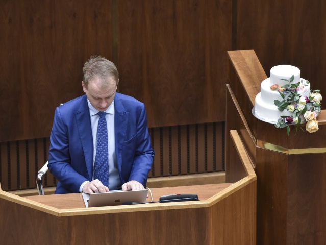 parlament beblavý NRSR Schôdza Mimoriadna