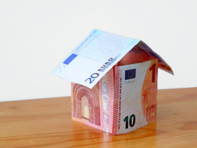 peniaze, euro, dom