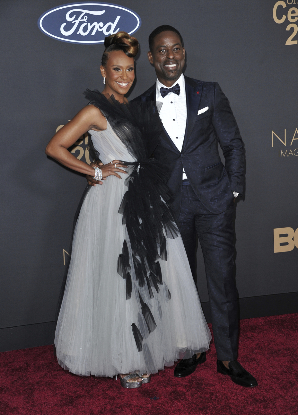 Ryan Michelle Bathe a jej manžel - herec Sterling K. Brown.