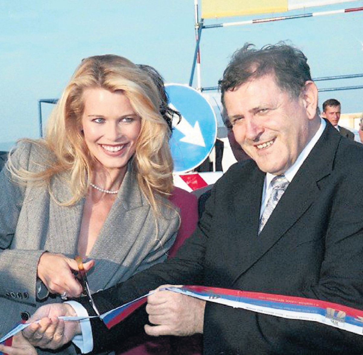 Vladimír Mečiar, Claudia Schifferová