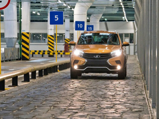 AvtoVaz - testovacia trať