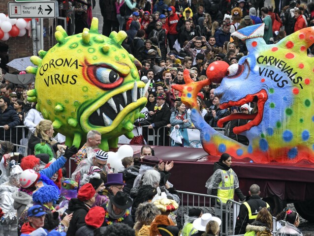 Nemecko, koronavírus, karneval