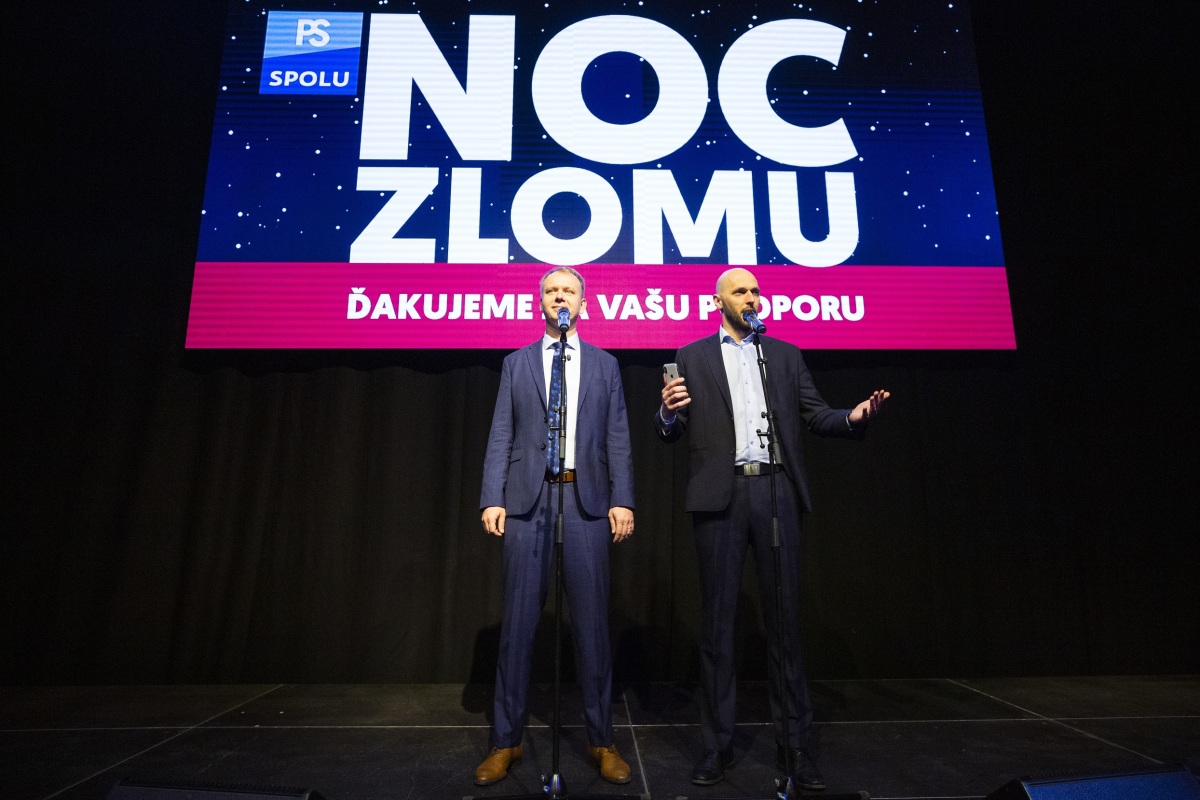 SR voľby2020 parlamentné voľby PS/Spolu beblavý truban