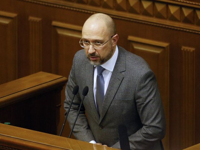 Ukrajina Šmyhaľ premiér nový parlament schválenie