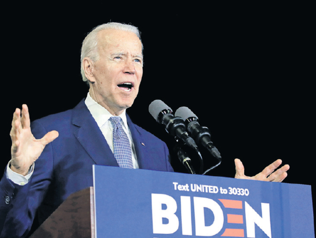 Joe Biden, Bernie Sanders