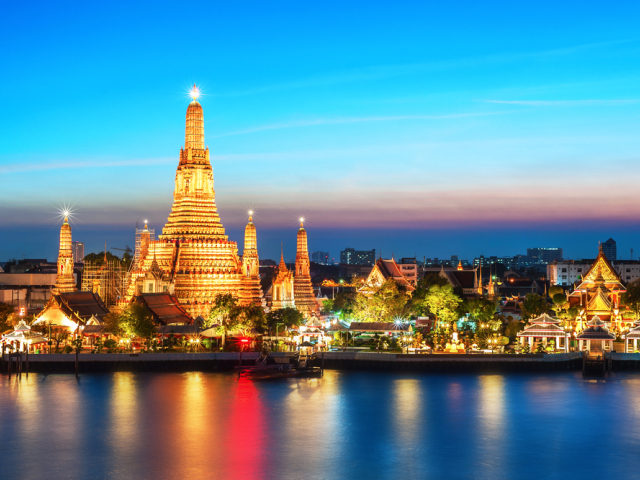 Bangkok, Thajsko,