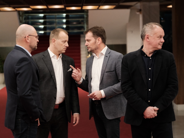 Richard Sulík, Boris Kollár, Igor Matovič, Andrej Kiska