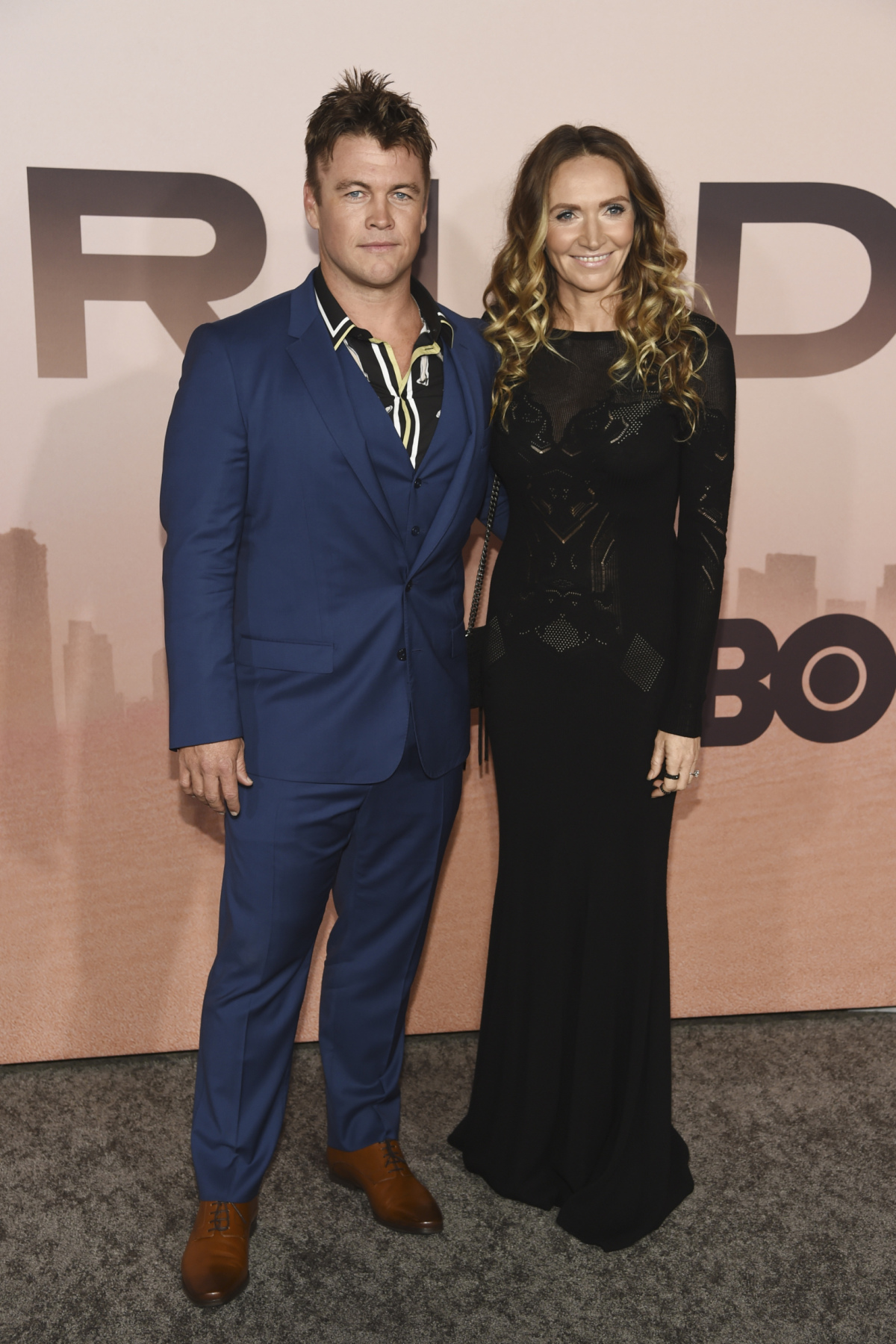 Herec Luke Hemsworth a jeho manželka Samantha.
