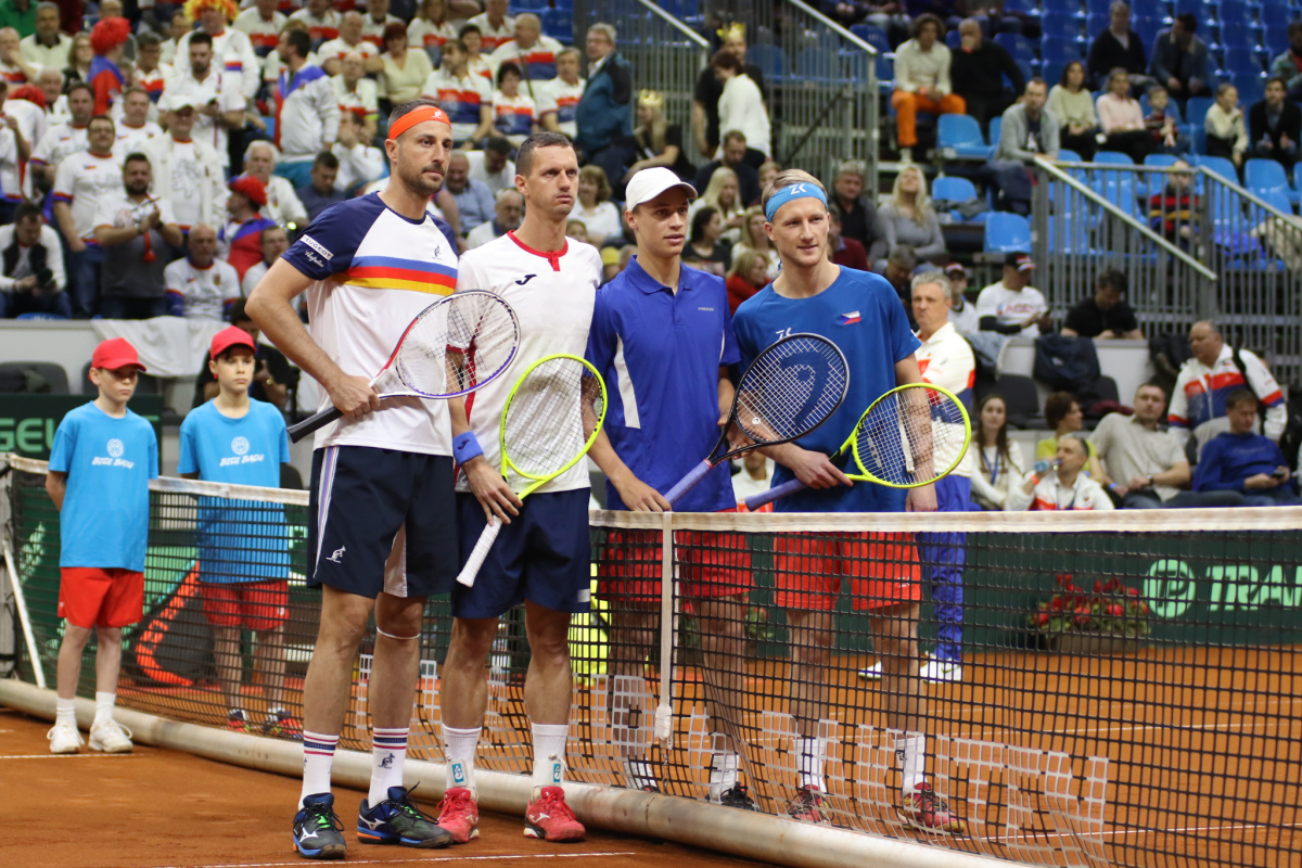 Igor Zelenay, Filip Polášek, Jonáš Forejtek Zdeněk Kolář