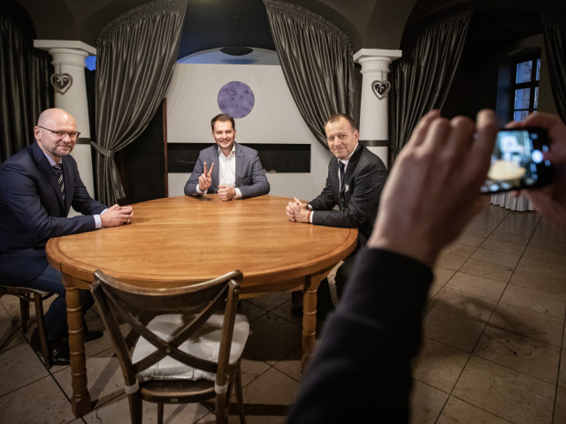 Richard Sulík /  Igor Matovič / Boris Kollár /