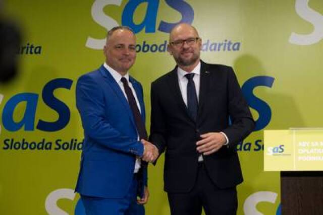 Juraj Droba a Richard Sulik