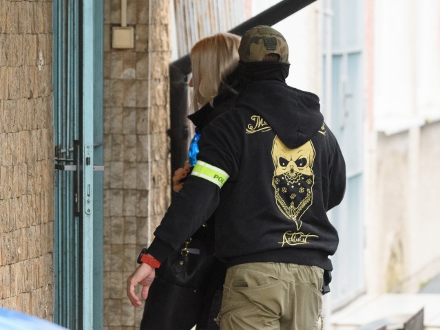 Polícia NAKA zásah sudcovia nitra