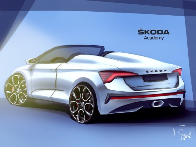 Škoda Scala Spider - koncept Azubi