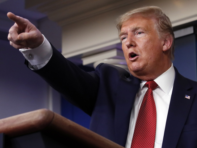 Donald Trump, koronavírus