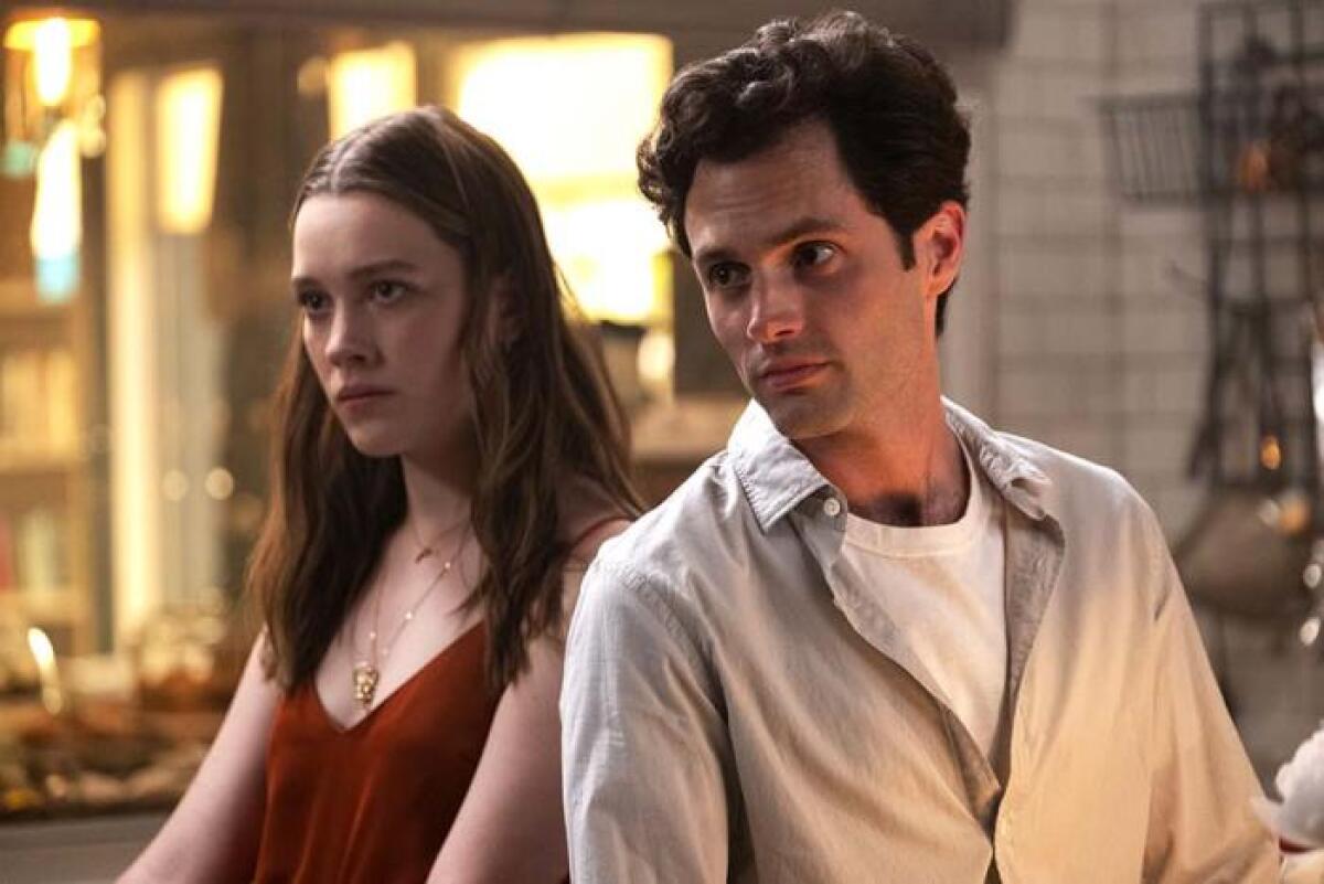 you, seriál you, penn badgley, Victoria Pedretti,