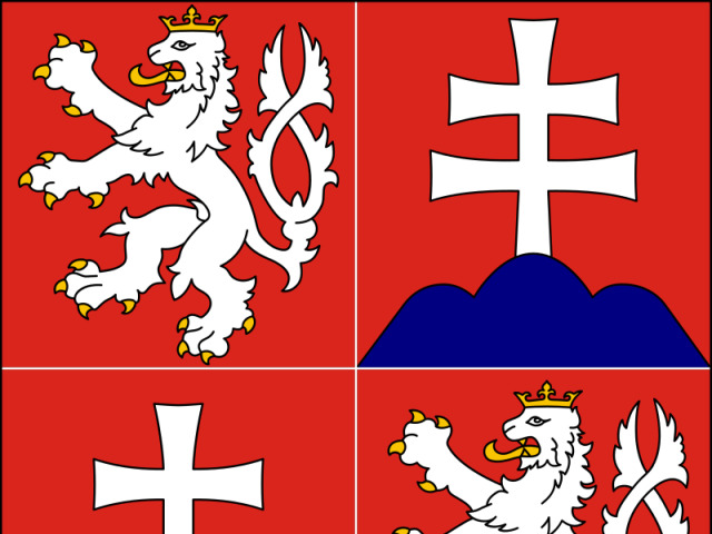 štátny znak, československá federatívna republika, československo, čsfr