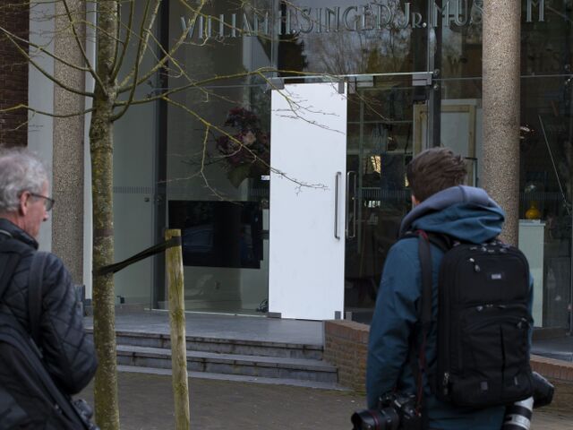 Virus Outbreak Netherlands Museum Break-in