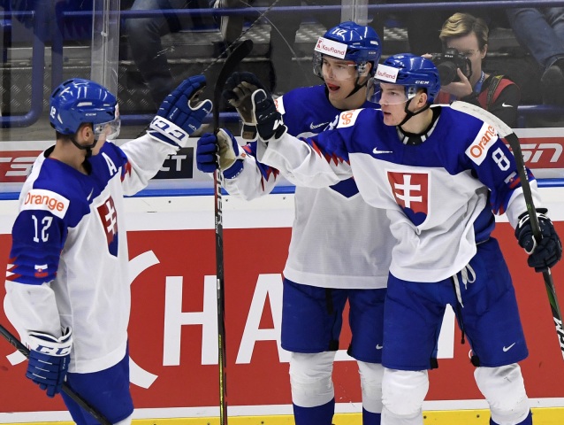 ČR SR Ostrava hokej MS20 štvrťfinále Slovensko Kanada