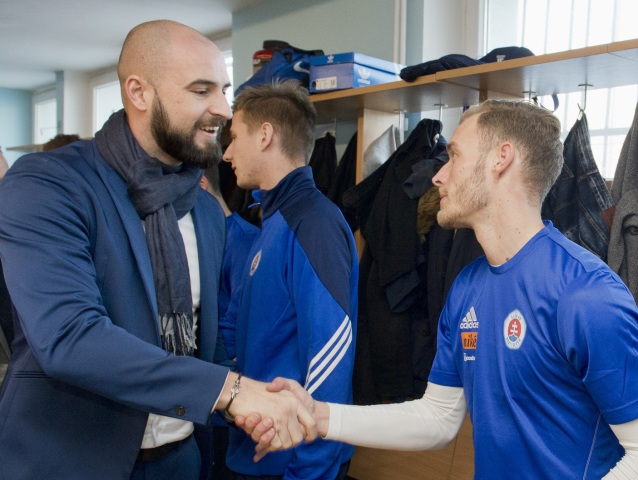 SR Futbal FL Slovan zima príprava štart BAX