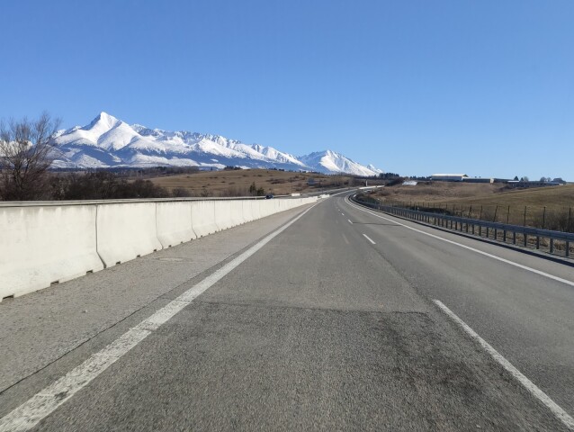dialnica, tatry