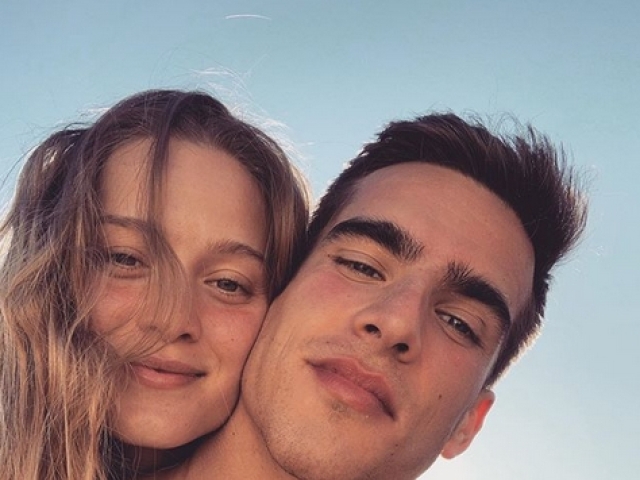 Modelka Bibiána Baltovičová a jej partner Adam Bardy.