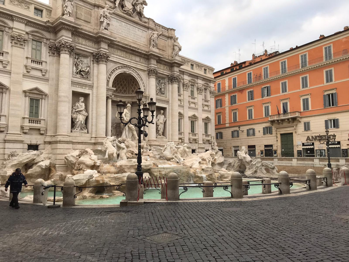 Taliansko / Rím / Fontána / di Trevi /